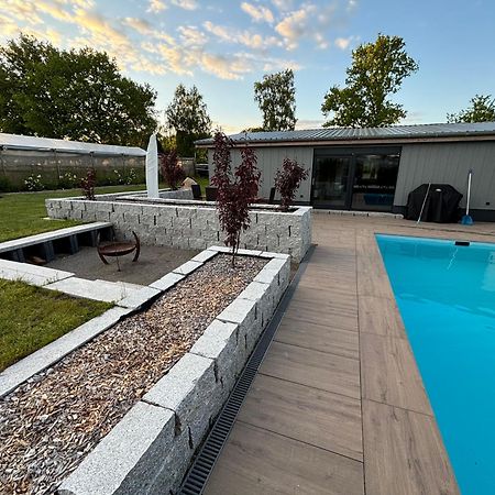 Ferienhaus Mit Privatem Pool Soltau Exterior foto